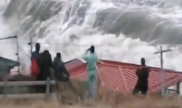 日本海啸视频,日本海啸惊心动魄现场纪实